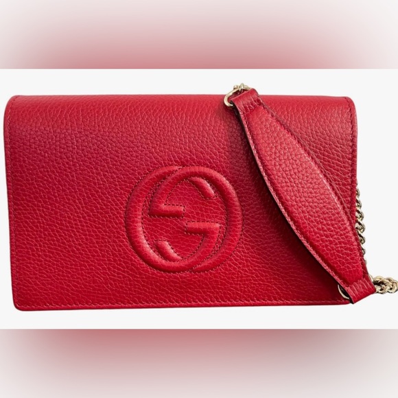 Gucci Handbags - Gucci Crossbody Soho Leather Bag Authentic Brand New